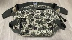 【美品】プーさん 迷彩柄 ウエストポーチ ボディバッグ