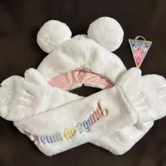 ディズニー 40周年 マフラーキャップ　ドリームガーランド