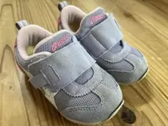 asics アシックス　スクスク　14.5センチ　ベビーシューズ マジックテープ