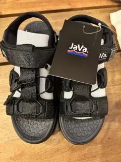 JaVa クラシカルエルフスポーツサンダル ブラック 24.5cmのサムネイル