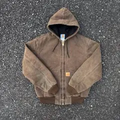 【美品】Carhartt ActiveカーハートアクティブジャケットJ68CHT