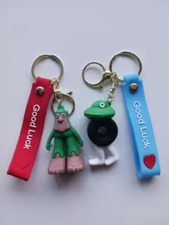 イタリアンブレインロット　キャラクターキーホルダー 2個セット