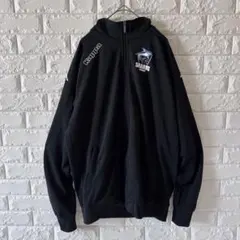 カッパ ジャージ 黒 古着 トラックジャケット Kappa SHARKS Y2Kのサムネイル