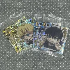 にふぉるめーしょん 鬼滅の刃 シールウエハース 我妻善逸 嘴平伊之助 SR