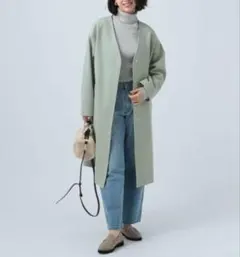 BAYFLOW ノーカラーコート