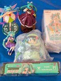 初音ミク フィギュア マウスパッド セット