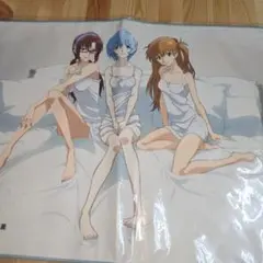 エヴァ 美少女写真展 コラボ ポートレートタオル マリ　アスカ　レイ