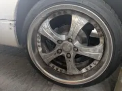 work 18インチ　114.3 5穴　9J？　ドリケツのサムネイル