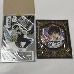 【2点セット】呪術廻戦　乙骨憂太　バースデー缶バッジ　アクリルスタンド