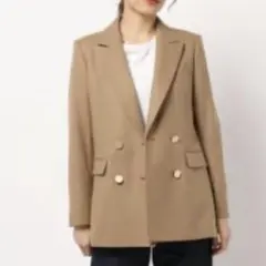 allureville ライトメルトンダブルジャケット　キャメルのサムネイル