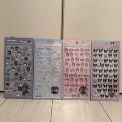 【正規品】サンリオミニ　ボンボンドロップシール　４枚セット