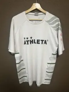 ATHLETA アスレタ 半袖 プラクティスシャツ ホワイト　Oのサムネイル