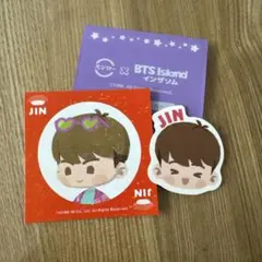 BTS インザソム　スシローコラボ　ジン　JIN ステッカーシール　ピック