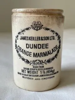 イギリスアンティーク マーマレードジャー ダンディマーマレード DUNDEE DUNDEE ダンディー マーマレードジャー Mサイズ 11cm イギリス