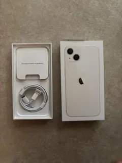 [外箱/アクセサリー]Apple iPhone 13 ホワイト 用