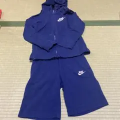 Nike ネイビー パーカー ショートパンツ セット