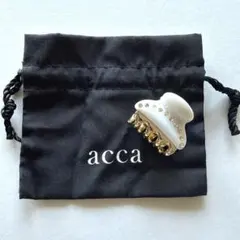 acca ミニ ヘアクリップ イエロー×マーブルブルー 2個セット - メルカリ
