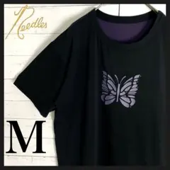【即完売モデル】NEEDLES パピヨン センターロゴ リバーシブル Tシャツ