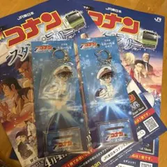 JR東日本×コナンスタンプラリー長野駅達成景品アクリルスタンドキーホルダー