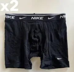 NIKE ナイキ　ロングボクサー　M(S) 黒　2枚セット　ボクサーパンツ