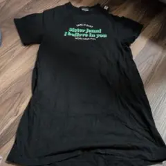 SISTER JENNI ブラックワンピース 半袖　130