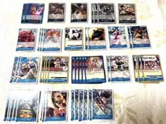 ワンピースカード　青デッキパーツ　セット　頂上決戦