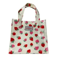 Cath Kidston いちご柄ミニトートバッグ