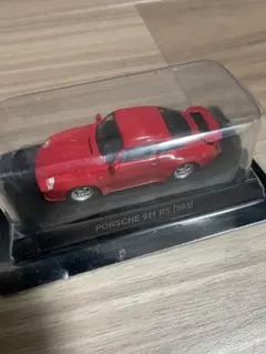 Porsche 1/64 993 Carrera RS 赤 ミニカー 京商