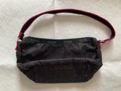 レスポートサック　フラワーカットワークハンドバッグ