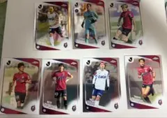 Topps Chrome J 리그 퍼지 아노 오카야마 7장 세트