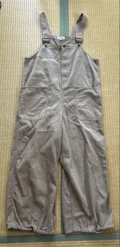 ニコアンド サロペット オーバーオール ベージュ 送料手数料かかる為お値下不可