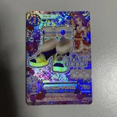 アイカツ カード ロイヤルムーンサンダル 神崎美月
