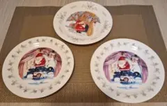 クリスマスプレート　3枚のサムネイル