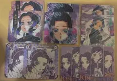 鬼滅の刃 胡蝶しのぶ　アートコースター　5種　10点セット