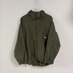 【THE NORTH FACE 】コンパクトジャケット(M)カーキ