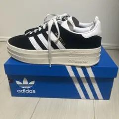 adidas GAZELLE BOLDガゼルボールド　スニーカー厚底 23.0