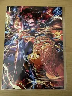 劇場版 鬼滅の刃 無限城編 入場者特典 イラストボード 善逸 獪岳