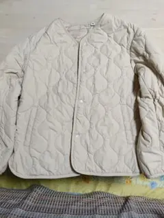 150キルティングジャケット ウォームパデッドウォッシャブルカーディガン最終価格