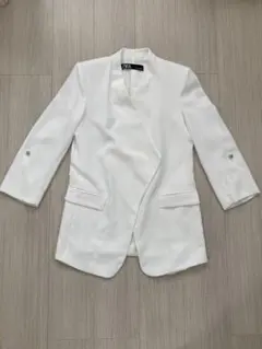 ＊ZARA ノーカラージャケット＊