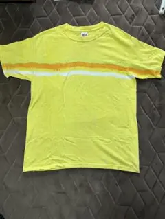 イエローストライプTシャツ