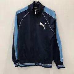 J1485 PUMA ジップアップジャケット ネイビー/レディース L