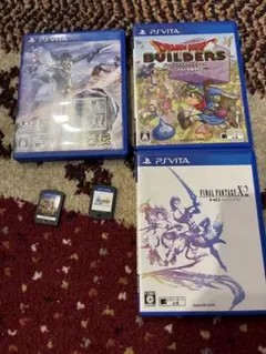 PSVITA 5本セット 三國無双 ドラゴンクエストビルダーズ FF X-2