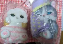 mofusand マスコット パックにゃん 眠いにゃん モフサンド 2個セット