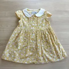 花柄半袖ワンピース2点セット