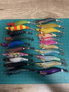エギ・餌木 14個セット + シマノNEXUSバッグ + 追加シンカー セット