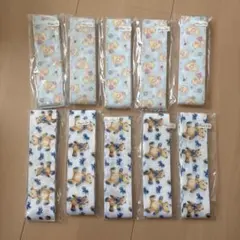 28.ハンドメイド　リボン　グログランリボン　38mm くま柄　1m 2mカット