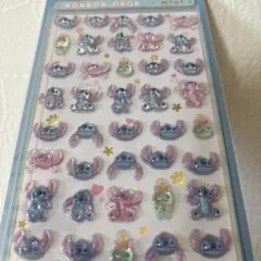 新品☆正規品 スティッチ ボンボンドロップシールミニ ディズニー