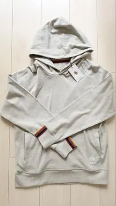 【新品•未使用】タグ付きPaul Smith フード付きパーカー グレー S