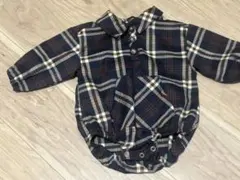 PUPPAPUPO ロンパース 70 襟付き シャツ