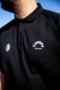 JONES × CAPTAINS HELM ポロシャツ ブラック L JONES × CAPTAINS HELM ポロシャツ ブラック L - メルカリ